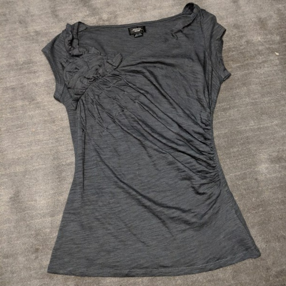 ✨Deletta By Anthropologie✨ Ruffled Blouse - Sz. XS